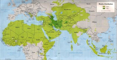 Muslim Distribution: Sunni vs. Shia