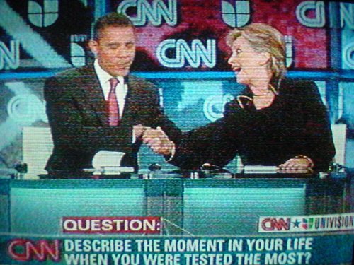 Barack Obama, Hillary Clinton