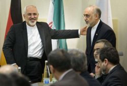 Javad Zarif and Ali Akbar Salehi
