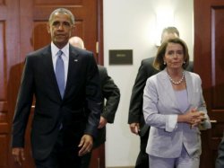 Barack Obama & Nancy Pelosi