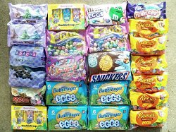 15+ pounds of Easter candy