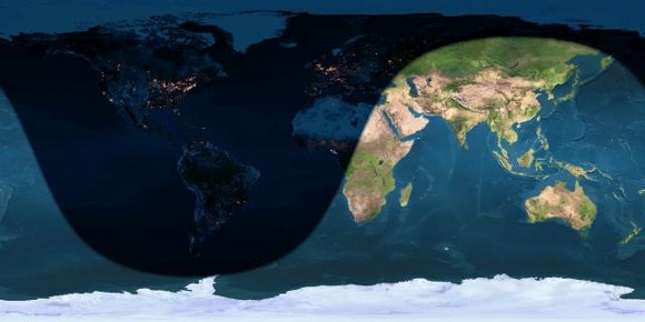 Instant of the full moon at 4:53 UTC on January 5, 2015