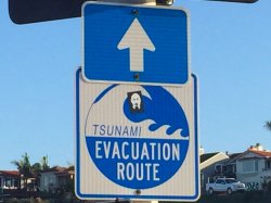 Tsunami Evacuation Zone