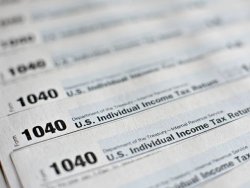 IRS 1040 form