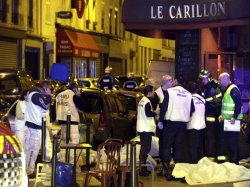 Emergency personnel in Paris after terror attacks