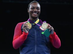 Claresa Maria Shields, womens boxing 75 kg gold medalist