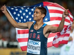 Matthew Centrowitz, men's 1500m track gold medalist