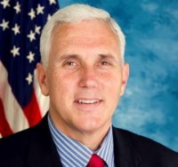 Mike Pence, Republican vice-presidential candidate