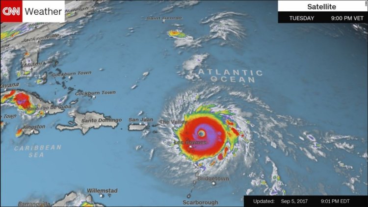 Hurricane Irma gains Category 5 strength