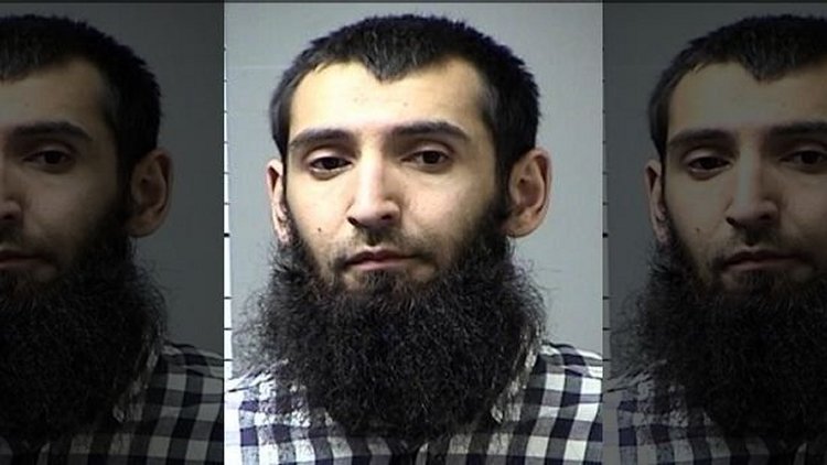 Suspect Sayfullo Saipov, who was originally from Uzbekistan, was in the U.S. on a green card, sources confirmed to Fox News. (St. Charles County Department of Corrections)