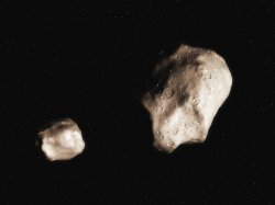 Didymos A & B asteroids