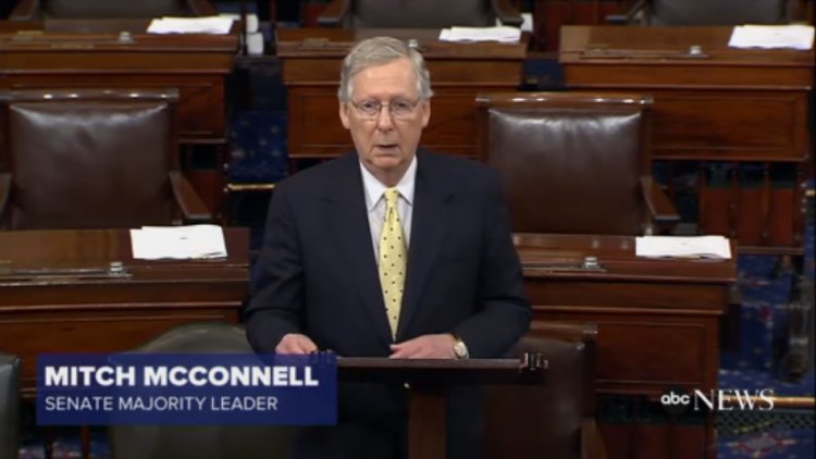 McConnell: 'We must continue to push forward now' with repeal-only.