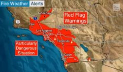 Southern California fire alerts