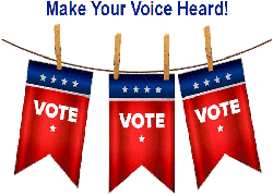 Make your voice heard and vote!