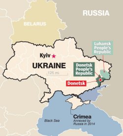 Ukraine, Donetsk, Luhansk, Belarus, Russia