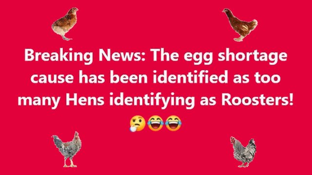 Egg shortage cause