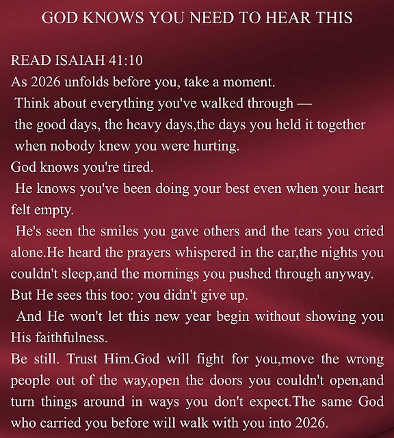 God with you in 2026