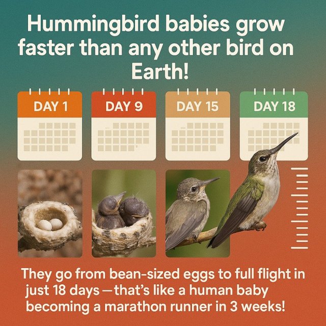 Hummingbird babies