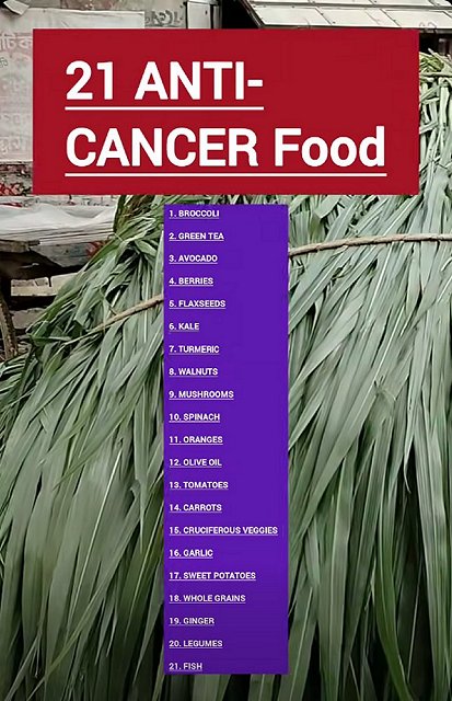 Anti-cancer food
