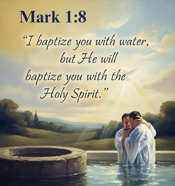 Baptism with water and the Holy Spirit
