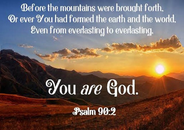 God everlasting to everlasting