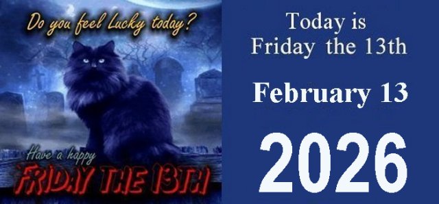 Happy Friday the 13th