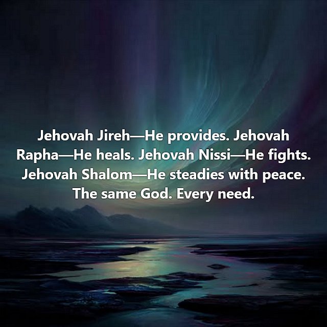 Jehovah God names