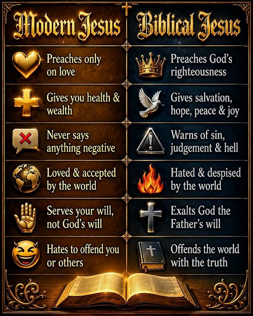 Jesus modern and biblical