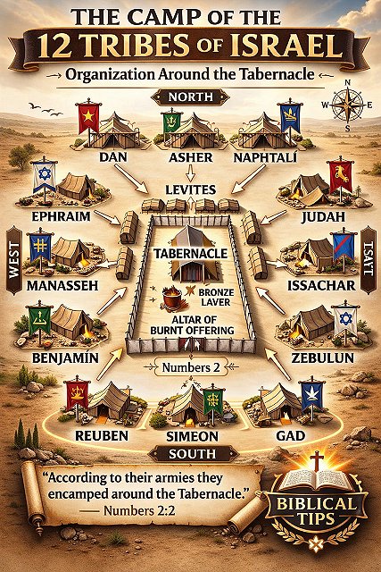 Camp of the 12 tribes of Israel