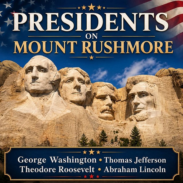 Mount Rushmore presidents