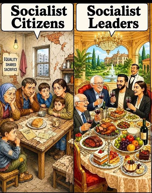 Socialist citizens and leaders