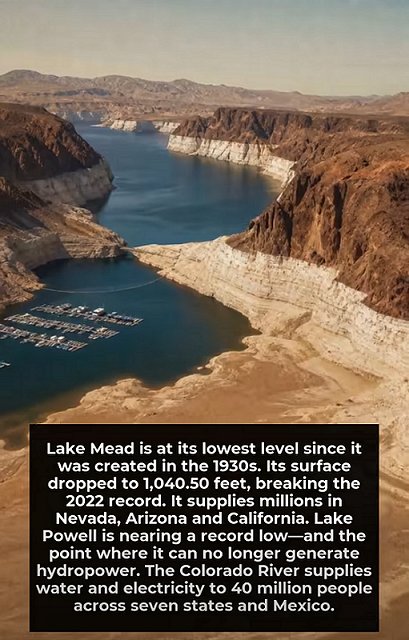 Lake Mead lowest level