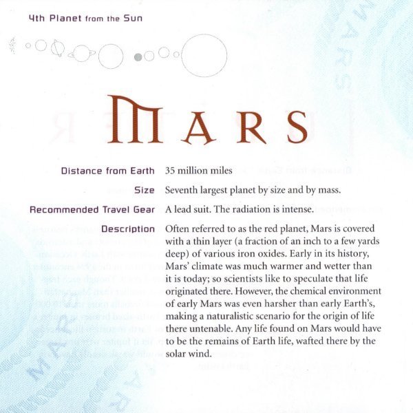 About Mars