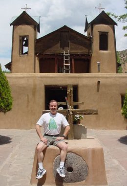 at Santuario de Chimayo