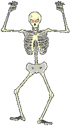 Dancing Skeleton: 144 x 257