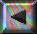 Rainbow Arrow Left: 37 x 34