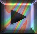 Rainbow Arrow Right: 37 x 34
