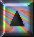 Rainbow Arrow Up: 34 x 37