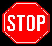 Stop Sign 1: 184 x 164