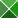 Green X Square: 18 x 18