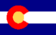 Colorado State Flag: 110 x 70