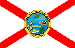 Florida State Flag: 110 x 70