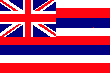 Hawaii State Flag: 110 x 73