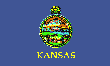 Kansas State Flag: 110 x 66