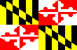 Maryland State Flag: 110 x 71