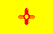 New Mexico State Flag: 110 x 70