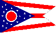 Ohio State Flag: 110 x 66