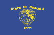 Oregon State Flag: 110 x 73