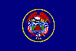 Utah State Flag: 110 x 73