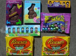 Half-price Easter candy